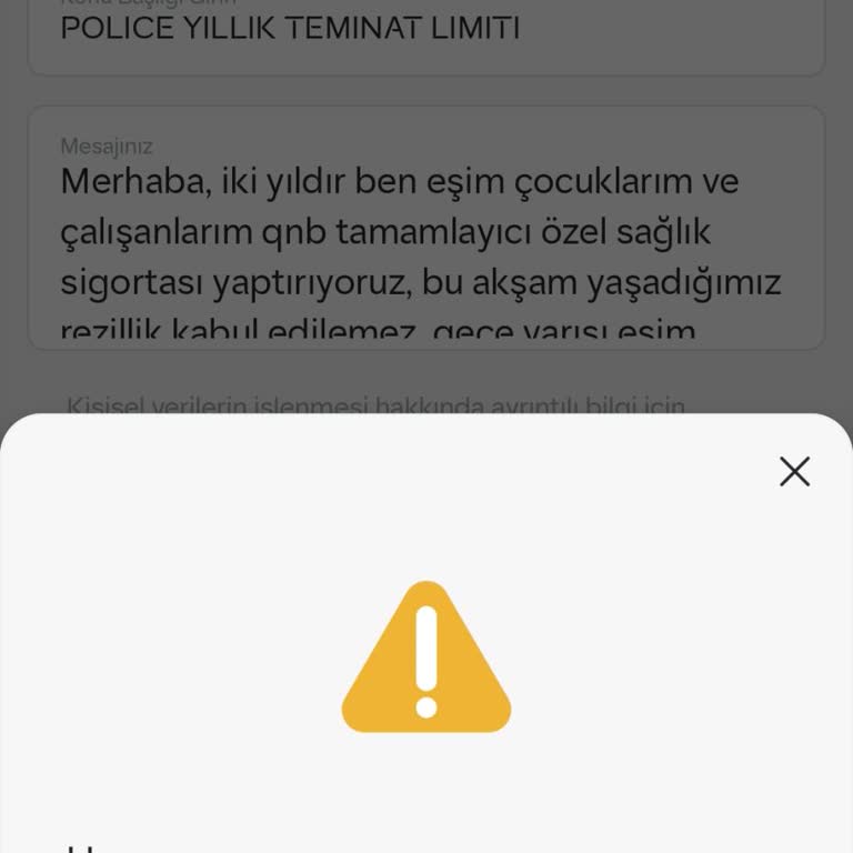 Sağlık Sigortası Onayı Ve Bilgilendirme Eksikliği
