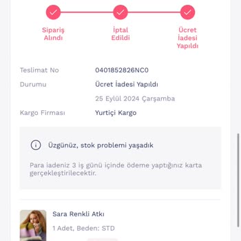 Penti'den Alışveriş Kabusu: Teslimat Ve Stok Sorunları