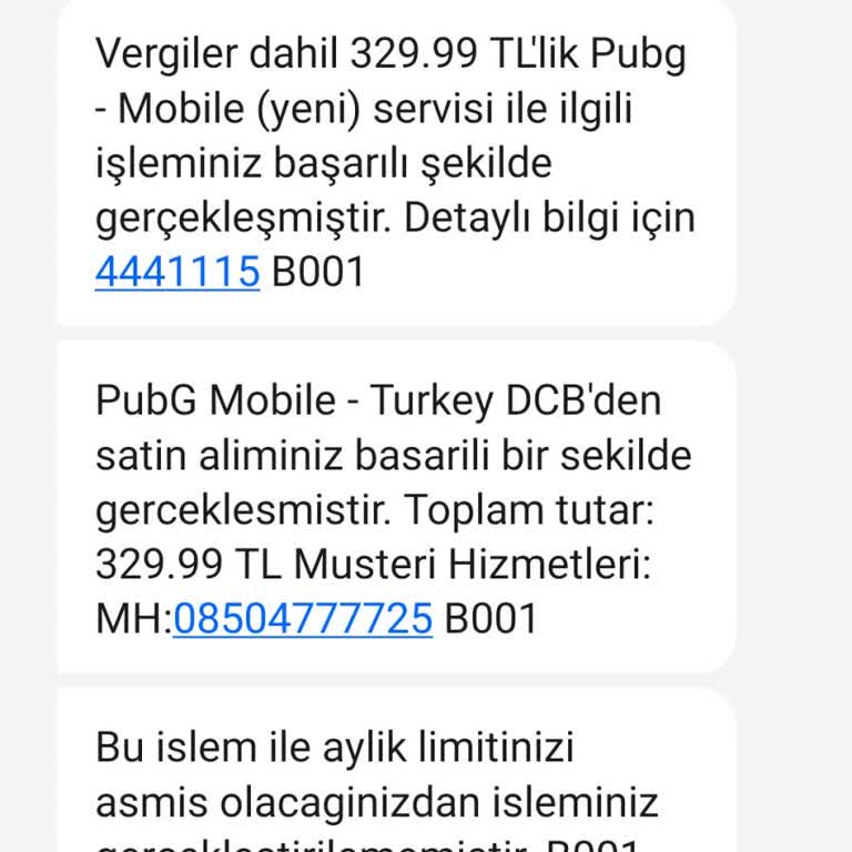 PUBG Mobile'da Bilgim Dışında Yapılan Ödeme Şoku