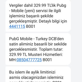Mobil Ödeme Hatası: PUBG Mobile Üzerinden İzinsiz Ücret Kesintisi