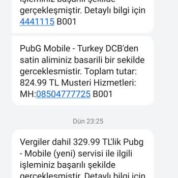 Mobil Ödeme Hatası: PUBG Mobile Üzerinden İzinsiz Ücret Kesintisi