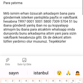 Yanlış İşlem Sonrası İletişim Eksikliği Ve Para İadesi Sorunu