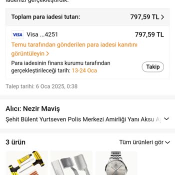 Temu'da Para İadesi Sorunu: Sürekli Oyalama Ve Gecikme