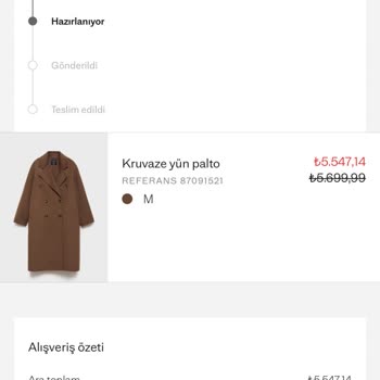 Mango'da Fiyat Farkı Ve Teslimat Sorunu