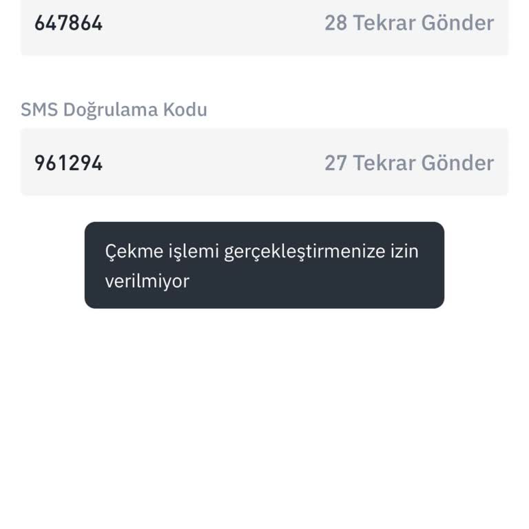 Binance TR'de Para Çekme Sorunu Ve Acil Yardım Talebi