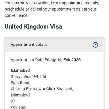VFS Global Offers No Rescheduling Option