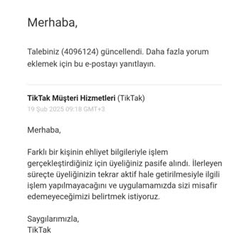 Haksız Üyelik Pasifleştirme Sorunu