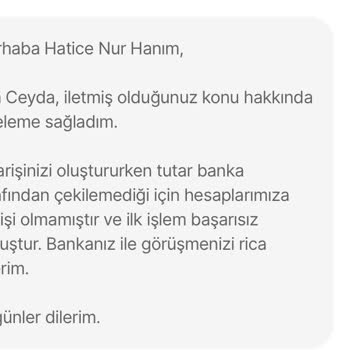 Hepsiburada'da Sipariş Sorunu Ve İade Talebi
