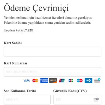 Yanıltıcı Mesajla Gelen Kargo Sorunu!