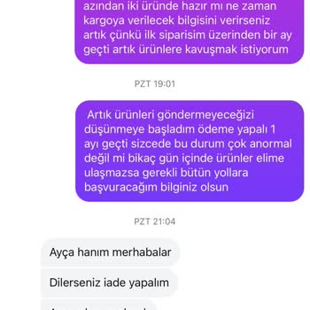 Yanlış Ürün Ve Geciken İade Sorunu