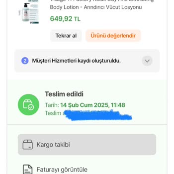 Teslim Edilmeyen Ürün Ve İletişimsizlik Sorunu