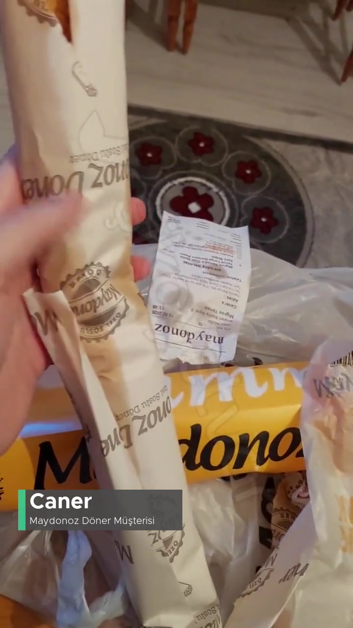 Maydonoz Döner Sipariş Paketleme Şekli! videonun kapak resmi
