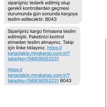 Kargoya Verilmeyen Sipariş Ve Ulaşılamayan Müşteri Hizmetleri