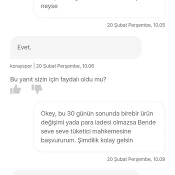 Ayakkabı İadesinde Yaşanan Sorun Ve Müşteri Hizmetleri Deneyimi