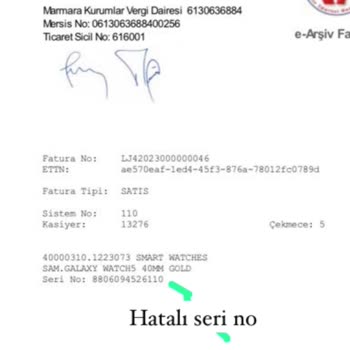 Media Markt Ve Samsung Watch5 İle Yaşanan Servis Sorunu