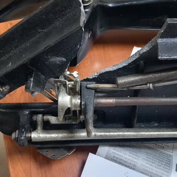 Dolap Zenith Dikiş Makinesi Parçalara Ayrılmıştı!