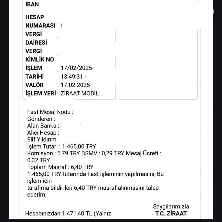 Ziraat Bankası'nda Kaybolan Para Transferi Sorunu