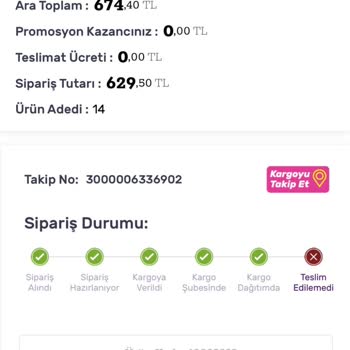 Gratis'ten Aldığım Ürünler Ne Kargoya Çıkıyor Ne İade Ediliyor