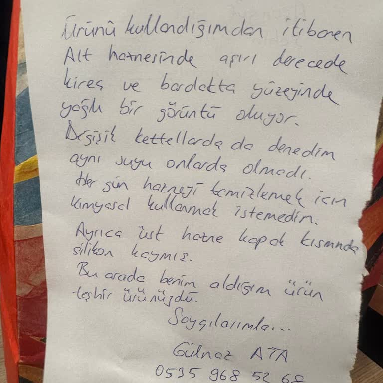 Cam Çay Makinesi Sorunsalı Ve İletişim Eksikliği