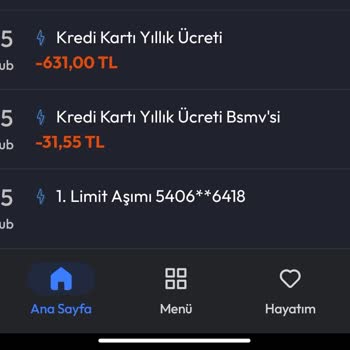 İş Bankası Kredi Kartı Kullanım Ücreti Mağduriyeti!