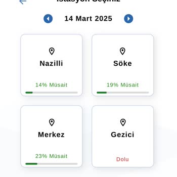 Gezici Muayene İstasyonu Sıra Sorunu