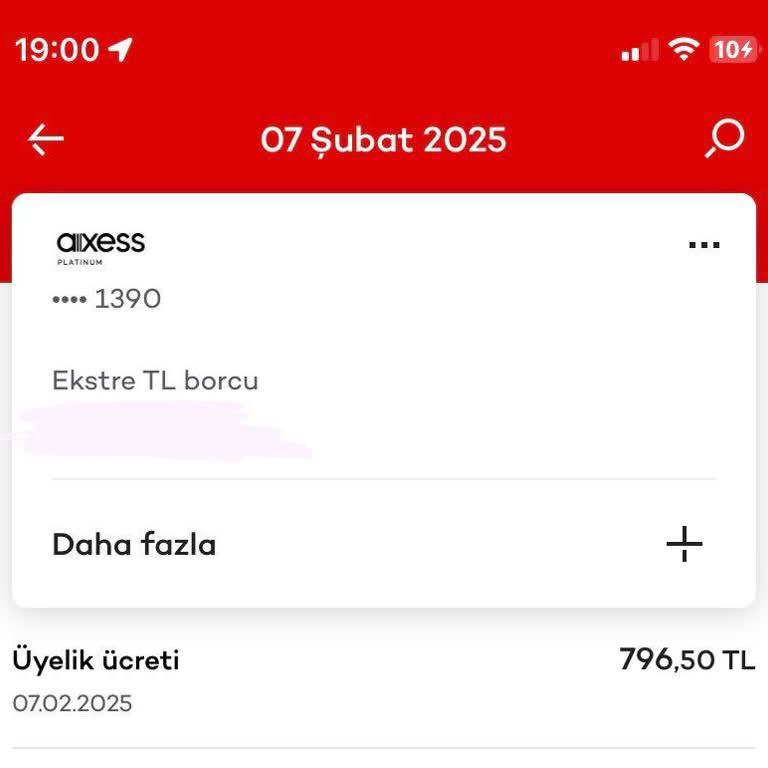 Yıllık Üyelik Ücreti İadesi Talebi
