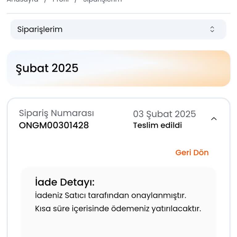 Getmobil Note 20 Ultra İade Sorunu
