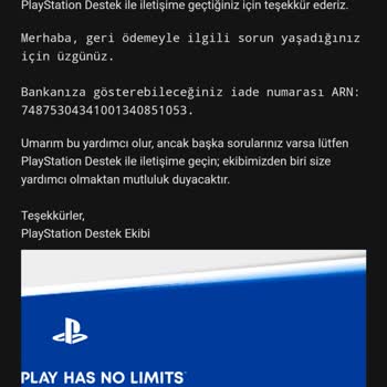 PlayStation İade Sürecinde Mağduriyet