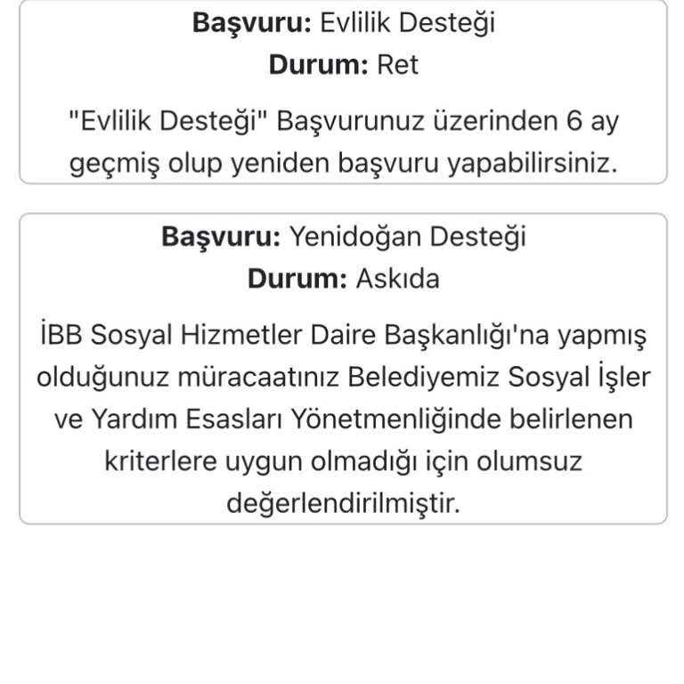 Yenidoğan Desteği Kriterleri Belirsizliği Ve Hayal Kırıklığı