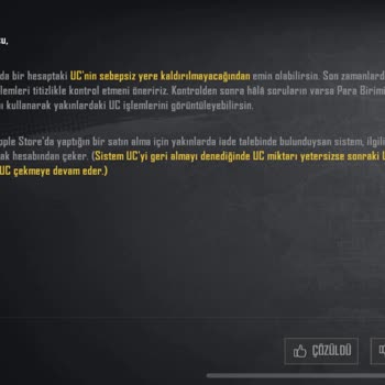 PUBG UC Alımında Yaşanan Sorunlar