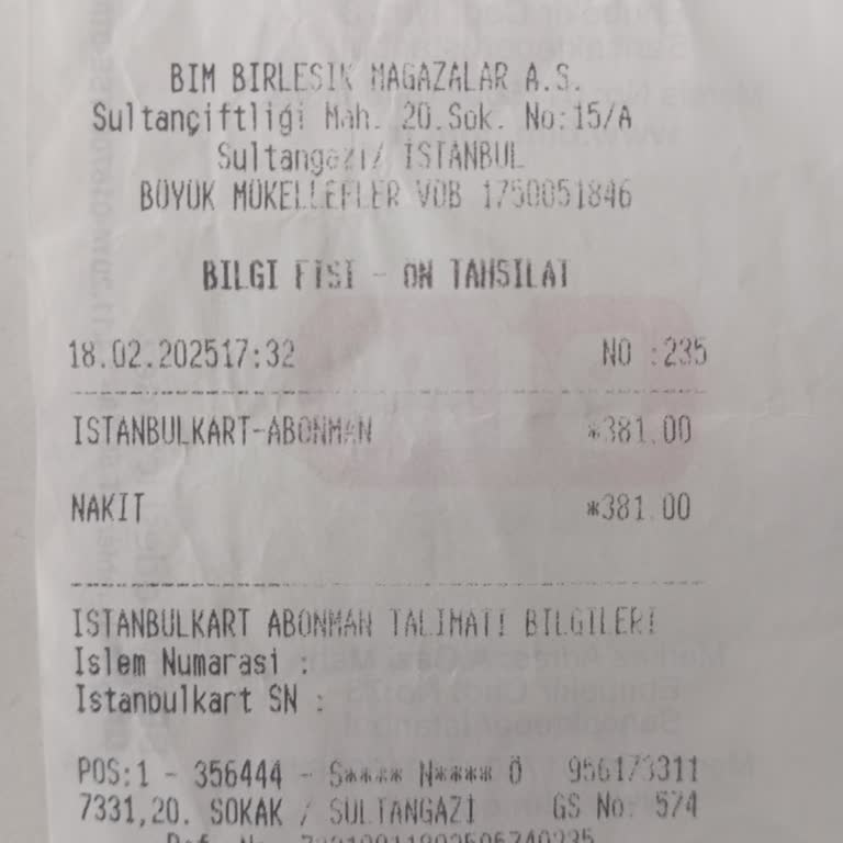 Abonman Yüklemesi Ve İade Sorunu