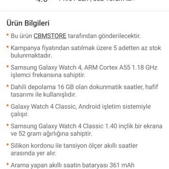 Uyumsuz Akıllı Saat İadesi Sorunu