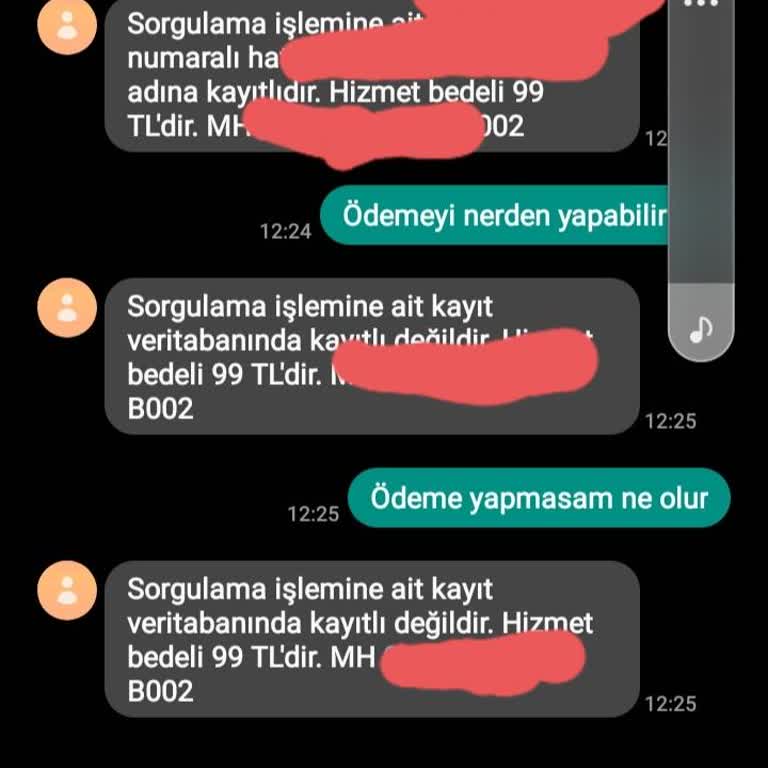 Yüksek Ücretli Numara Sorgulama Şikayeti
