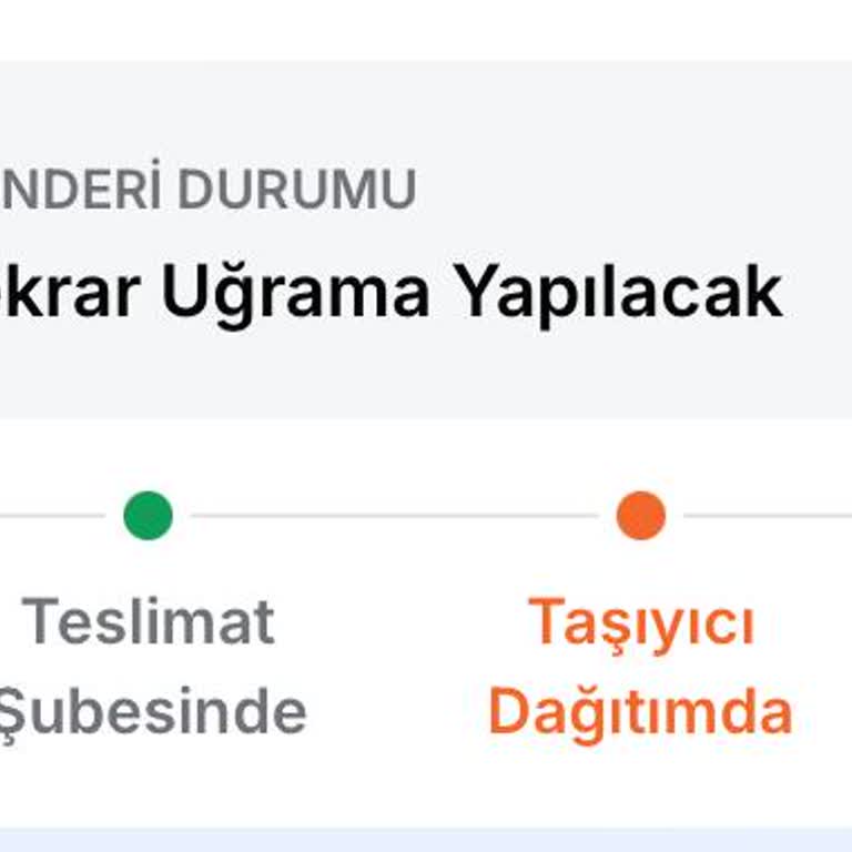 Kayıp Kargo Ve İlgisiz Müşteri Hizmetleri