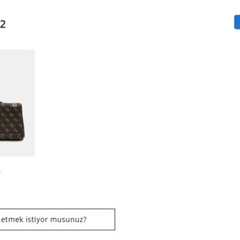 Guess'ten Alınan Çantada Eksik Aksesuar Sorunu
