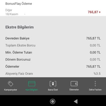 Garanti Bankası'ndan Alınan Haksız Kart Ücreti