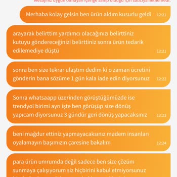 Kırık Ürün Ve Yetersiz Müşteri Hizmeti