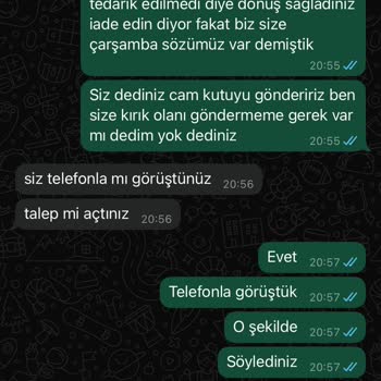 Kırık Ürün Ve Yetersiz Müşteri Hizmeti