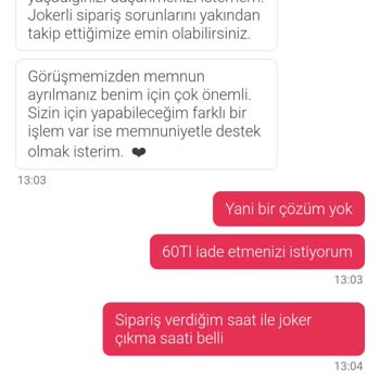 Joker İndirimi Ve Müşteri Hizmetleri Hayal Kırıklığı