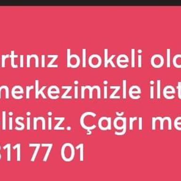 Blokeli Sim Kart Ve Unutulan Şifre Çıkmazı