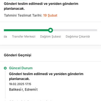 Aras Kargo Selge Şubesi Teslimat Sorunu Ve Müşteri Hizmetleri Şikayeti