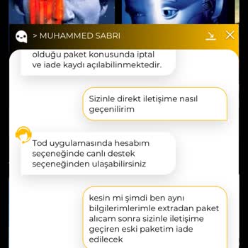 Smart TV Paket Yükseltme Sorunu Ve İade Problemi