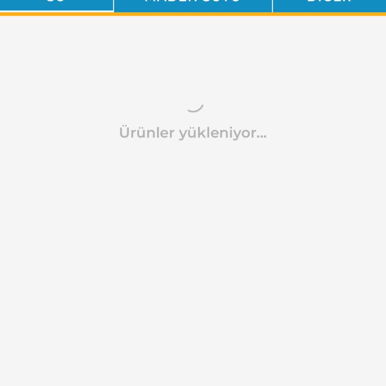 Saka Su Uygulamasında Sipariş Verememe Sorunu