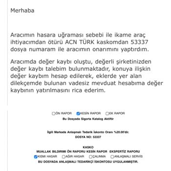 Değer Kaybı Sürecinde Uzayan Belirsizlik