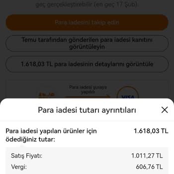 Temu Para İadesi Sorunu Ve Yanıltıcı Bilgiler!