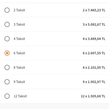 Trendyol'da Sepet Fiyatı Ve Taksit Sorunu
