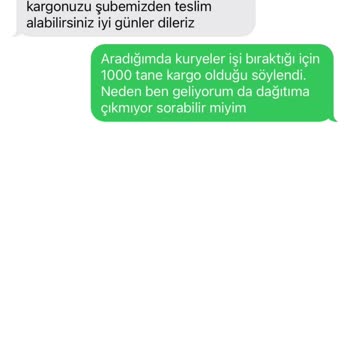 Teslimat Gecikmesi Ve İletişim Sorunları