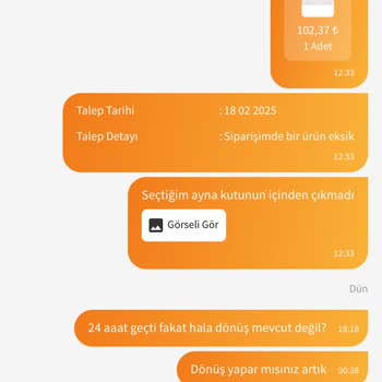 Eksik Ürün Ve İletişim Sorunu: Müşteri Memnuniyeti Zedeleniyor