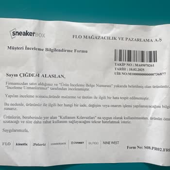 Renk Atan Puma Eşofman Ve Yetersiz Mağaza Hizmeti