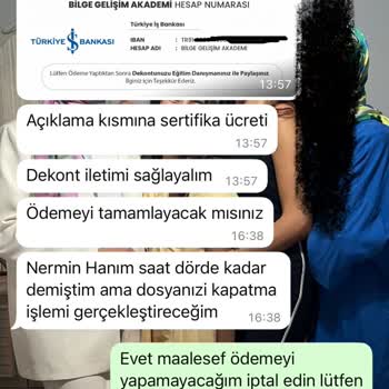 Danışmanlık Firmasında Yaşanan Sertifika Sorunları